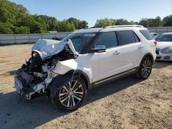 Ford salvage cars for sale: 2017 Ford Explorer Platinum