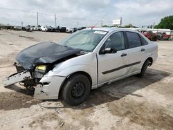 Salvage cars for sale at Oklahoma City, OK auction: 2004 Ford Focus LX