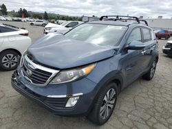 Salvage cars for sale from Copart Vallejo, CA: 2013 KIA Sportage EX