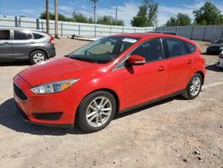 Salvage cars for sale at Oklahoma City, OK auction: 2015 Ford Focus SE