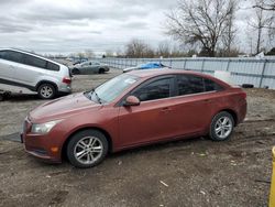 Salvage cars for sale from Copart London, ON: 2012 Chevrolet Cruze LT