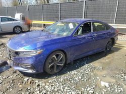Salvage cars for sale from Copart Waldorf, MD: 2020 Honda Accord Sport