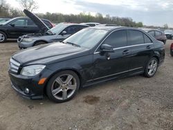 Salvage cars for sale at Des Moines, IA auction: 2010 Mercedes-Benz C 300 4matic