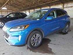 Salvage cars for sale from Copart Phoenix, AZ: 2021 Ford Escape SEL