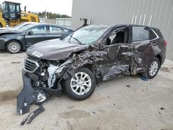 Salvage cars for sale at Franklin, WI auction: 2020 Chevrolet Equinox LT