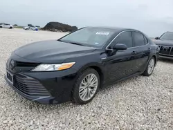 Salvage cars for sale at Temple, TX auction: 2018 Toyota Camry Hybrid