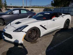 Salvage cars for sale from Copart Rancho Cucamonga, CA: 2015 Chevrolet Corvette Stingray 3LT
