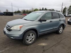 Honda CR-V EX salvage cars for sale: 2010 Honda CR-V EX