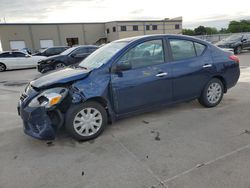 Salvage cars for sale from Copart Wilmer, TX: 2013 Nissan Versa S