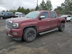 Salvage cars for sale from Copart Denver, CO: 2016 GMC Sierra K1500 Denali