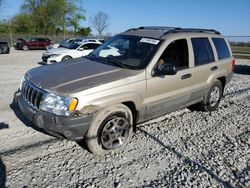 Jeep Grand Cherokee Laredo salvage cars for sale: 2000 Jeep Grand Cherokee Laredo