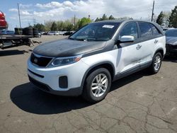 Salvage cars for sale at Denver, CO auction: 2014 KIA Sorento LX