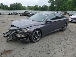 Honda Accord Sport salvage cars for sale: 2019 Honda Accord Sport