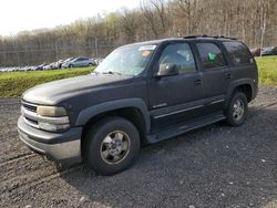 Salvage cars for sale from Copart Finksburg, MD: 2002 Chevrolet Tahoe K1500