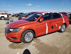 Salvage cars for sale at Amarillo, TX auction: 2019 Volkswagen Jetta S