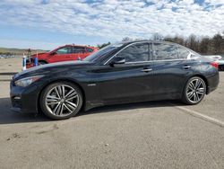 Salvage cars for sale at Brookhaven, NY auction: 2014 Infiniti Q50 Hybrid Premium