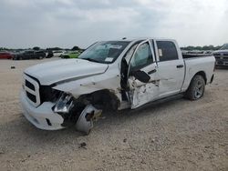 Salvage cars for sale from Copart San Antonio, TX: 2018 Dodge RAM 1500 ST