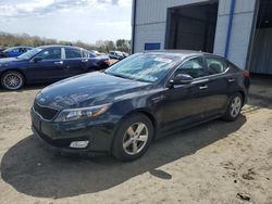 Salvage cars for sale at Windsor, NJ auction: 2015 KIA Optima LX