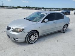 Salvage cars for sale at Arcadia, FL auction: 2004 Mazda 3 I