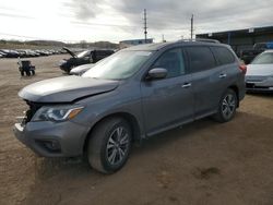 Salvage cars for sale from Copart Colorado Springs, CO: 2017 Nissan Pathfinder S