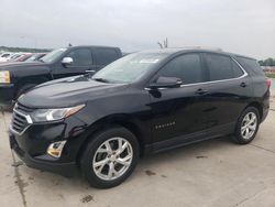 Salvage cars for sale at Grand Prairie, TX auction: 2018 Chevrolet Equinox LT