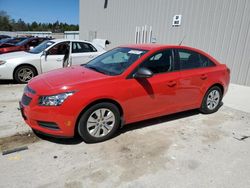 Chevrolet salvage cars for sale: 2014 Chevrolet Cruze LS