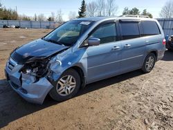 Salvage cars for sale from Copart Ontario Auction, ON: 2007 Honda Odyssey EXL