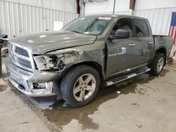Salvage cars for sale from Copart Franklin, WI: 2012 Dodge RAM 1500 SLT