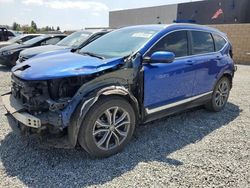 Salvage cars for sale at Mentone, CA auction: 2021 Honda CR-V Touring