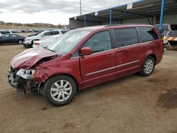 Salvage cars for sale at Colorado Springs, CO auction: 2015 Chrysler Town & Country Touring