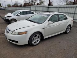 Salvage cars for sale at New Britain, CT auction: 2005 Acura TL