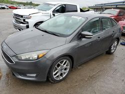 Salvage cars for sale from Copart Memphis, TN: 2015 Ford Focus SE