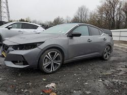 Salvage cars for sale from Copart Windsor, NJ: 2021 Nissan Sentra SR