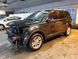 Salvage cars for sale at Candia, NH auction: 2015 Ford Explorer XLT