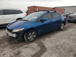 Salvage cars for sale from Copart Hueytown, AL: 2013 Honda Civic LX