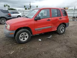 Chevrolet salvage cars for sale: 1999 Chevrolet Tracker