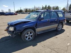 Subaru salvage cars for sale: 2001 Subaru Forester S