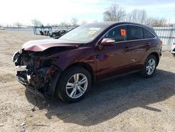Salvage cars for sale from Copart London, ON: 2013 Acura RDX Technology