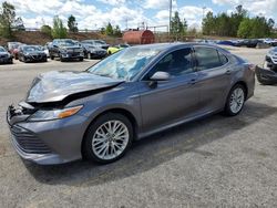 Toyota Camry Hybrid salvage cars for sale: 2019 Toyota Camry Hybrid