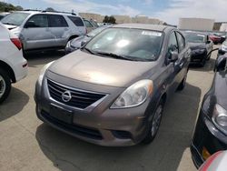 Salvage cars for sale from Copart Martinez, CA: 2013 Nissan Versa S