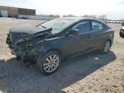 Salvage cars for sale at Kansas City, KS auction: 2015 Hyundai Elantra SE