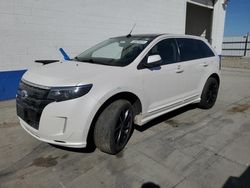Salvage cars for sale from Copart Farr West, UT: 2014 Ford Edge Sport