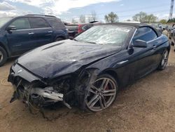 Salvage cars for sale at Elgin, IL auction: 2012 BMW 650 I