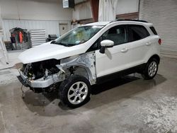 Salvage cars for sale from Copart Leroy, NY: 2018 Ford Ecosport SE