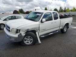 Salvage cars for sale at Portland, OR auction: 2000 Toyota Tundra Access Cab Limited