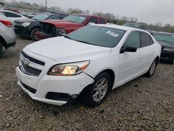 Salvage cars for sale from Copart Louisville, KY: 2013 Chevrolet Malibu LS