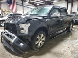 Salvage cars for sale from Copart West Mifflin, PA: 2016 Ford F150 Supercrew