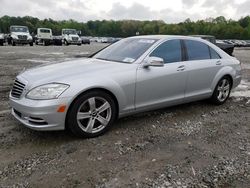 Salvage cars for sale at Ellenwood, GA auction: 2010 Mercedes-Benz S 550 4matic