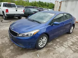 KIA Forte salvage cars for sale: 2017 KIA Forte LX