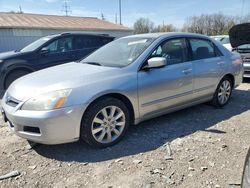 Salvage cars for sale from Copart Columbus, OH: 2007 Honda Accord EX